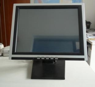 廠家直供15寸、17寸、19寸電阻觸摸液晶顯示器 靈活觸控與折疊底座設計