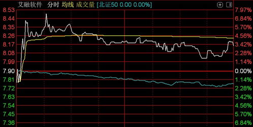 北證50指數震蕩下行，曙光數創重挫超29%，技術服務板塊承壓